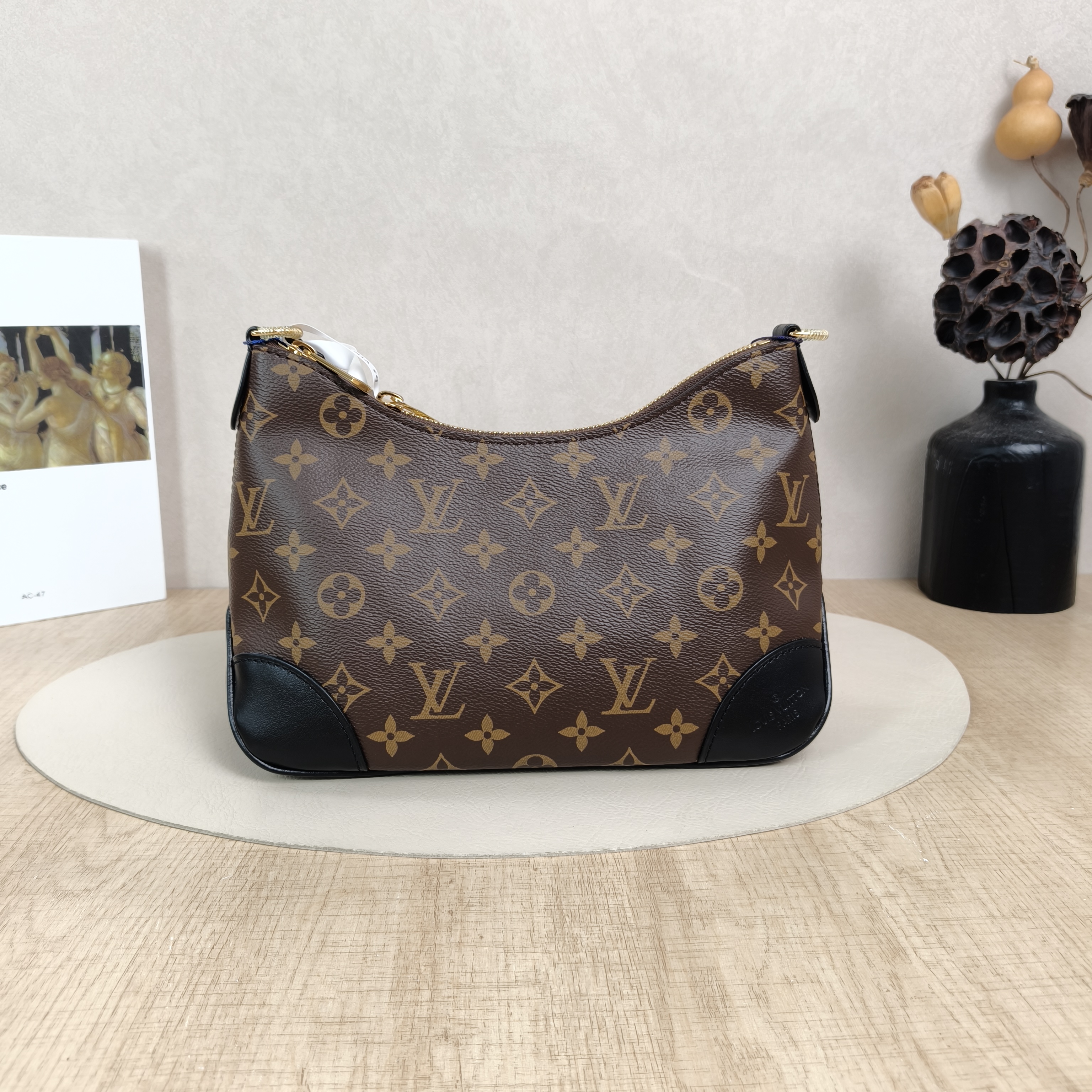Louis Vuitton Crossbody Bag Boulogne PVC Small26 × 9.5 × 16 cm