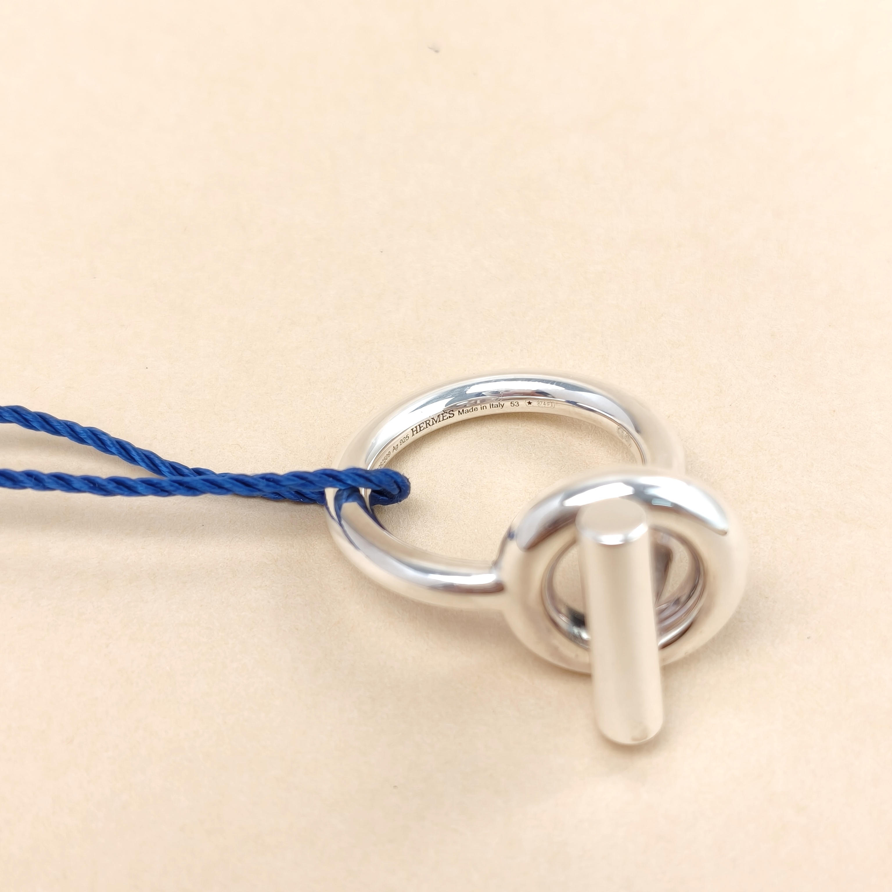 Hermès Ring Echappee Silver925 One Size53 — cover view 8 of 8