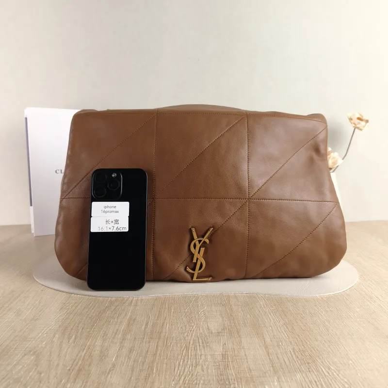 SAINT LAURENT Crossbody Bag Jamie 4.3 Chain Bag Caramel Lambskin Large 43 × 9 × 29 cm — cover view 2 of 5
