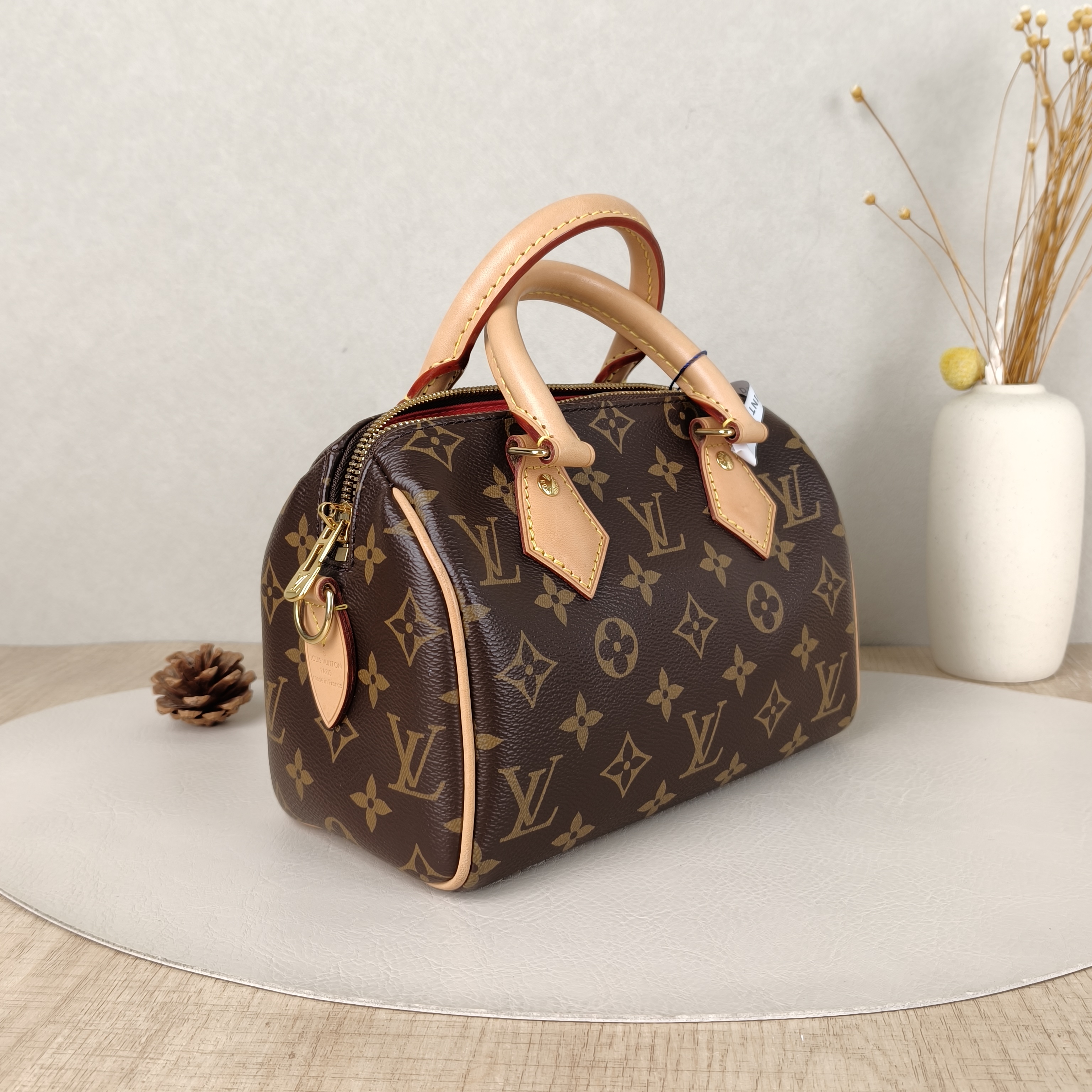 Louis Vuitton Crossbody Bag Speedy20 Shoulder Strap PVC Small20.5 × 12 × 13.5 cm — cover view 4 of 5