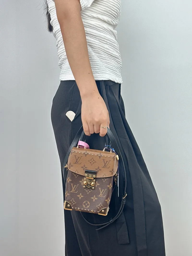 Louis Vuitton Crossbody Bag Camera Box Camera Bag Box Bag Monogram PVC One Size 12.5 × 6 × 18 cm — on-model view 2 of 2