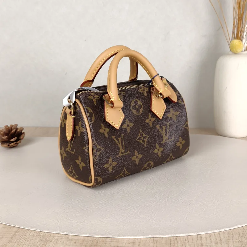 Louis Vuitton Crossbody Bag Speedy Nano Shoulder Strap PV Cnano16 × 7.5 × 10 cm — cover view 4 of 5