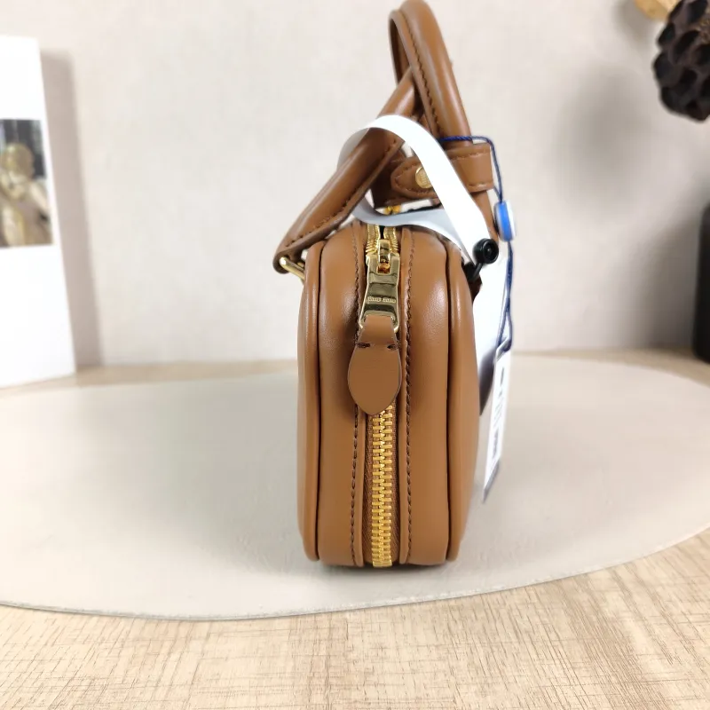 Miumiu Top Handle Bag Arcadie Collection Bowling Bag CC alfskinmini19 × 5 × 10 cm — detail view 1 of 13