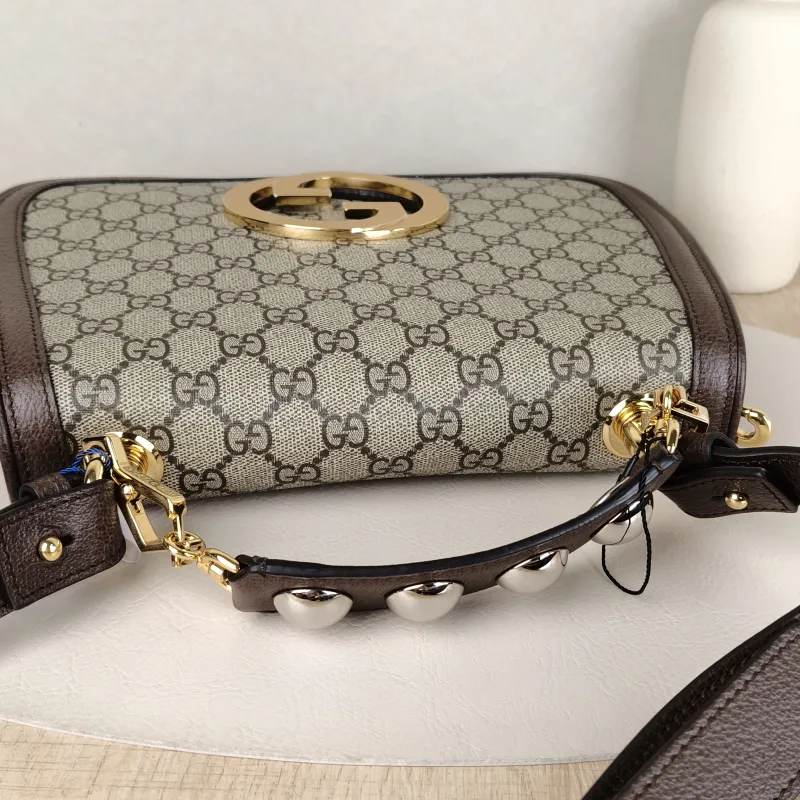 GUCCI Shoulder Bag Blondie Top Handle Bag Monogram PVC Medium29 × 7 × 22 cm — detail view 7 of 14