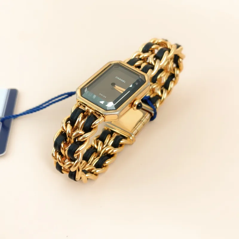 Chanel Watch Première Édition Originale Black with Gold-Tone Hardware Black with Gold-Tone Hardware One Size26.1mm x 20mm M — cover view 2 of 10