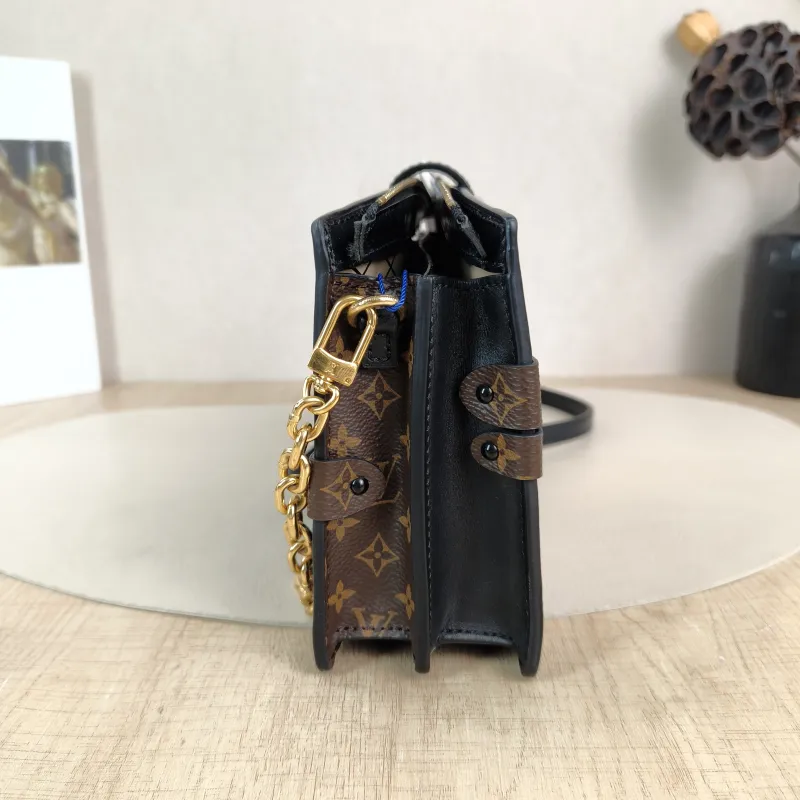 Louis Vuitton Crossbody Bag Trunk Clutch Box Monogram PVC Mini 20 × 5.5 × 12 cm — detail view 3 of 11