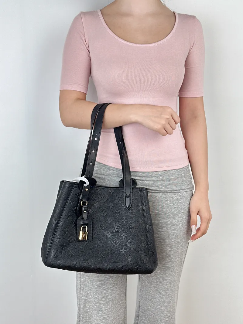 Louis Vuitton Shoulder Bag All In One Black Calfskin Small40 × 15 × 22 cm — on-model view 2 of 2