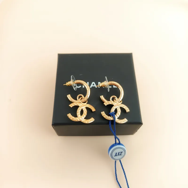 Chanel Earrings c Earrings Gold One Size โ cover view 3 of 6