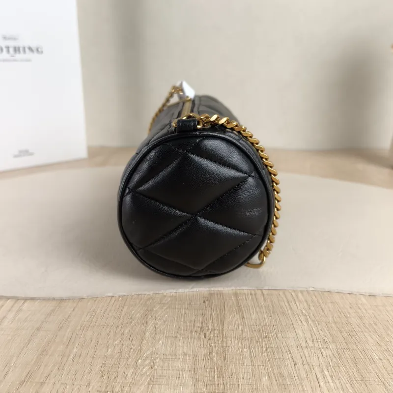 SAINT LAURENT Shoulder Bag Sade Black SL ambskinmini20 × 10 × 10 cm — detail view 1 of 10