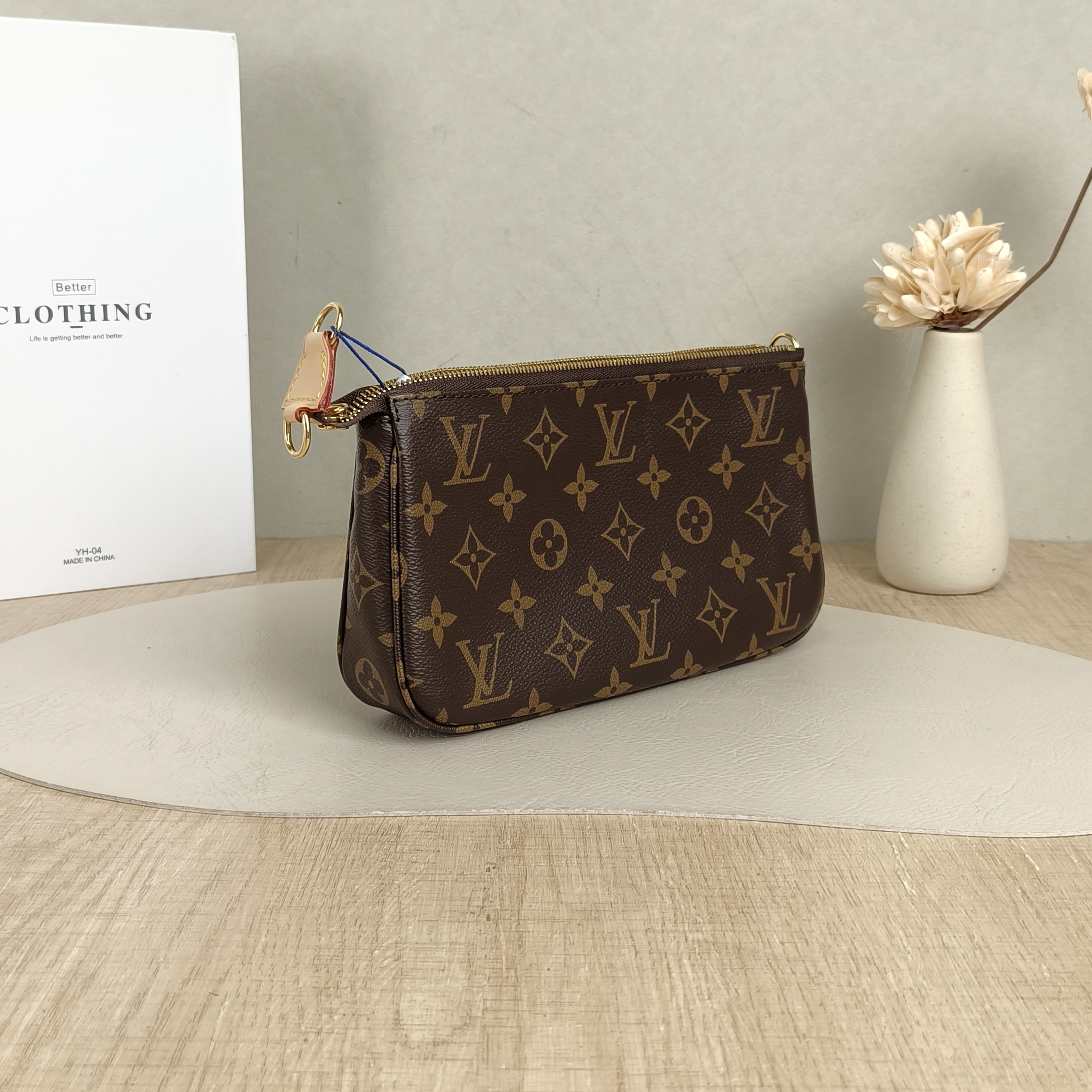 Louis Vuitton Shoulder Bag Pochette Accessoires Two Straps Monogram PVC Large23.5 × 4 × 13.5 cm — cover view 4 of 6