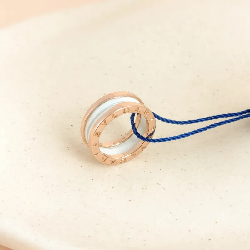Bvlgari Ring B.zero1Collection Ring Rose Gold 18KR ose Gold One Size 52 — cover view 2 of 6