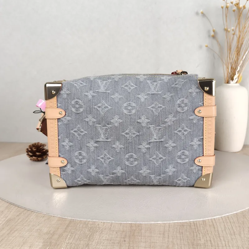 Louis Vuitton Crossbody Bag Side Trunk Box Grey Medium 23.5 × 8.5 × 16 cm — cover view 3 of 5