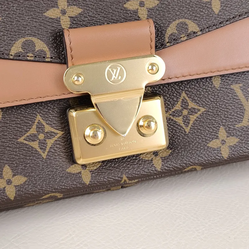 Louis Vuitton Crossbody Bag Marceau Chain Bag Caramel PVC · Calfskin One Size24.5 × 6.5 × 15 cm — detail view 12 of 13