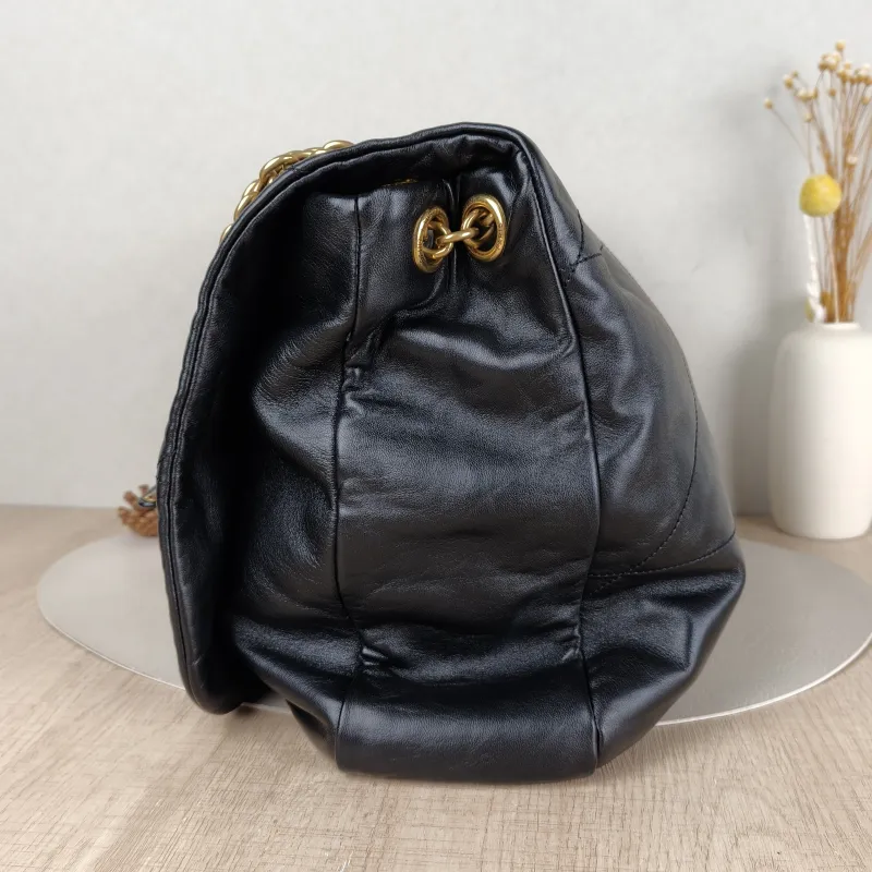 SAINT LAURENT Crossbody Bag Jamie 4.3 Chain Bag Black SL ambskin Large43 × 9 × 29 cm — detail view 9 of 13