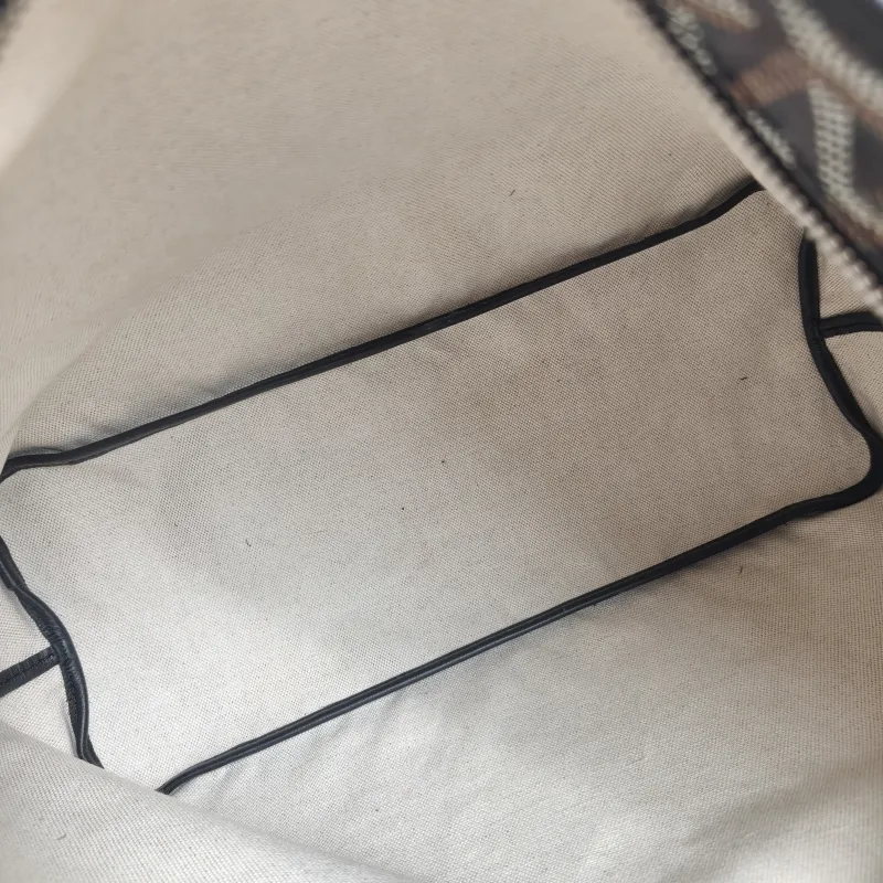 GOYARD Shoulder Bag Boheme Hobo​ Black ine Canvas Small 43 × 14 × 27 cm — detail view 8 of 12
