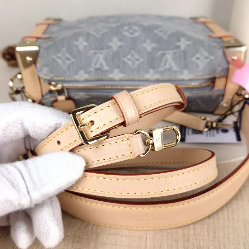 Louis Vuitton Crossbody Bag Side Trunk Box Grey Medium 23.5 × 8.5 × 16 cm — detail view 2 of 11