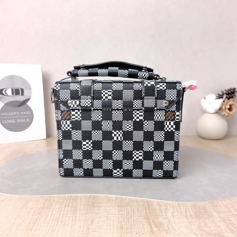 Louis Vuitton Crossbody Bag Flap Soft Trunk Messenger Bag Colorblock PVC One Size 20 × 5.5 × 16 cm — cover view 2 of 5