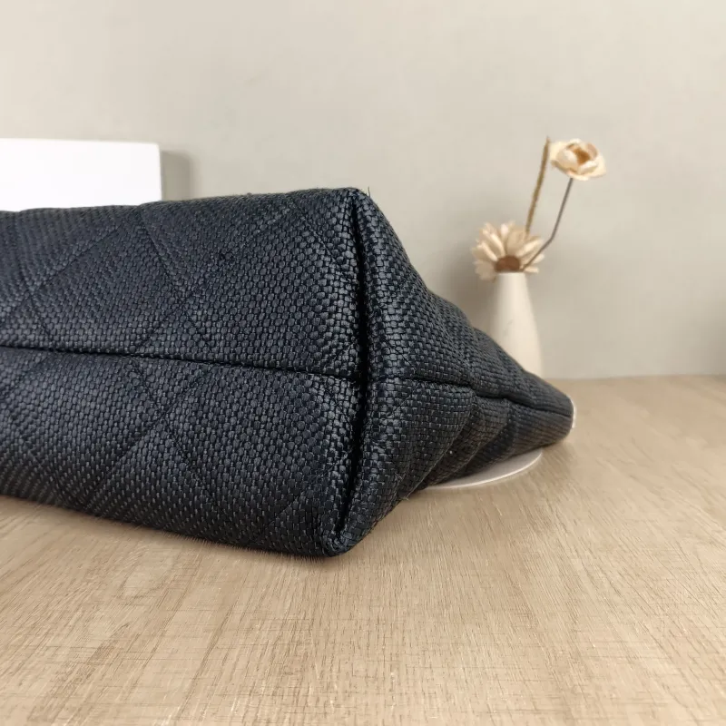 Chanel Shoulder Bag Tote Bag23M cocobeach Navy Woven One Size40 × 17 × 29 cm — detail view 9 of 14