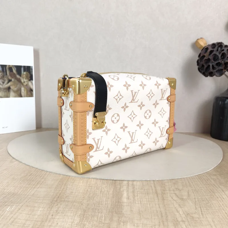 Louis Vuitton Crossbody Bag Side Trunk Box · Black PVC Medium 23.5 × 8.5 × 16 cm — cover view 5 of 5