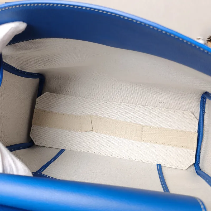 GOYARD Shoulder Bag Rouette Shoulder Bag Blue PVC Small 31 × 14 × 23 cm — detail view 5 of 12
