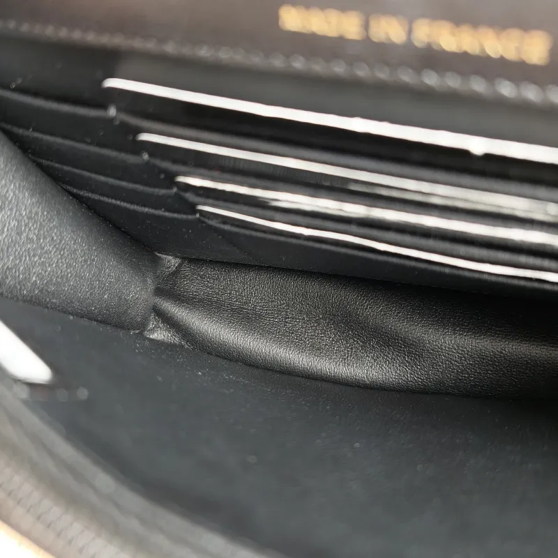 Chanel Backpack 25k Backpack Black Lambskin One Size 18.2 × 5 × 14 cm — detail view 7 of 12