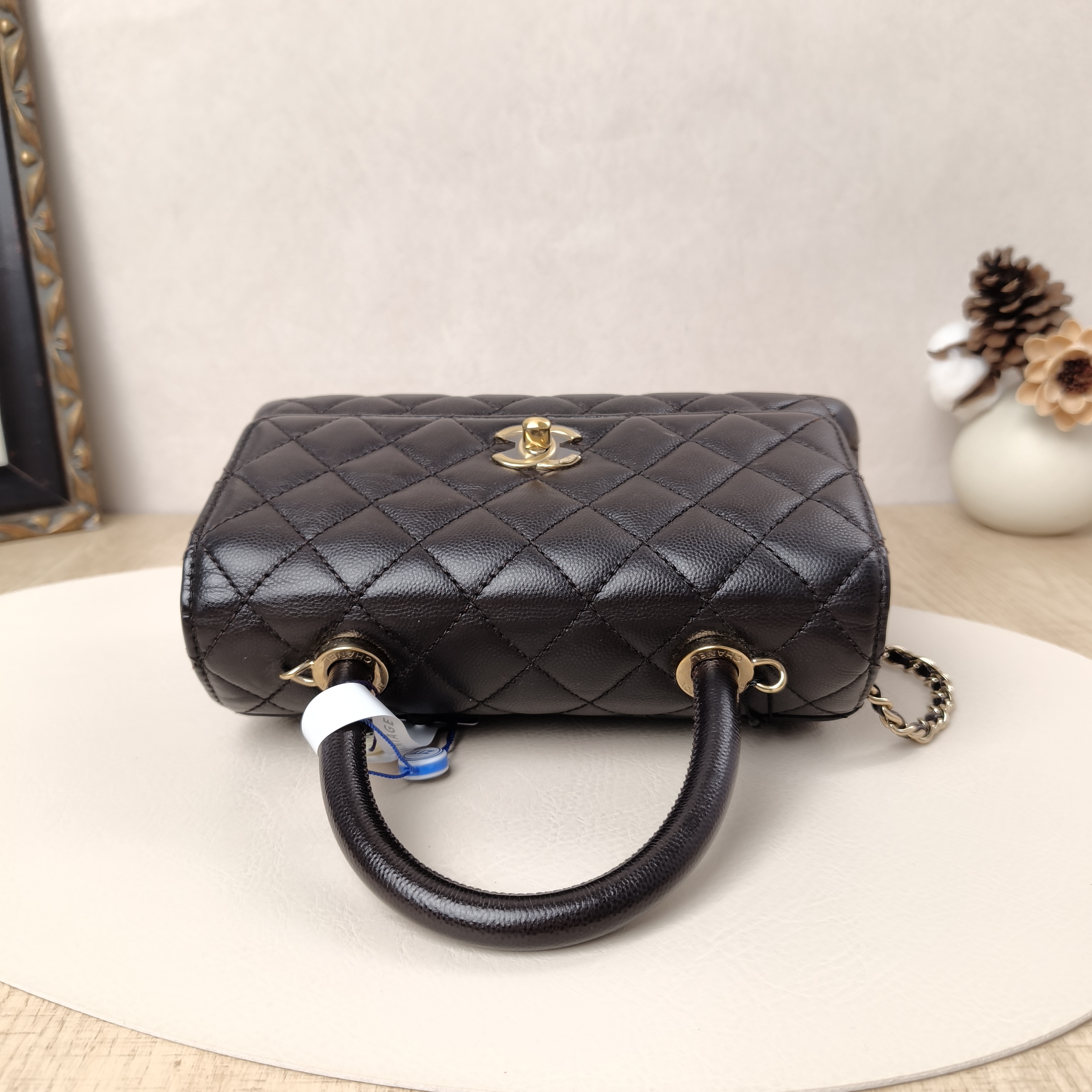 Chanel Top Handle Bag Coco Handle Grained Calfskin Small24 × 10 × 14 cm — cover view 2 of 10