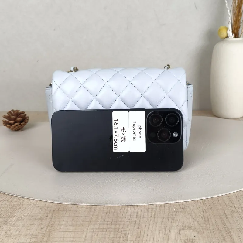 Chanel Crossbody Bag Classic Flap Large Mini CF Mini Collection Crossbody Bag Lambskinmini18 × 5 × 12 cm — cover view 2 of 6