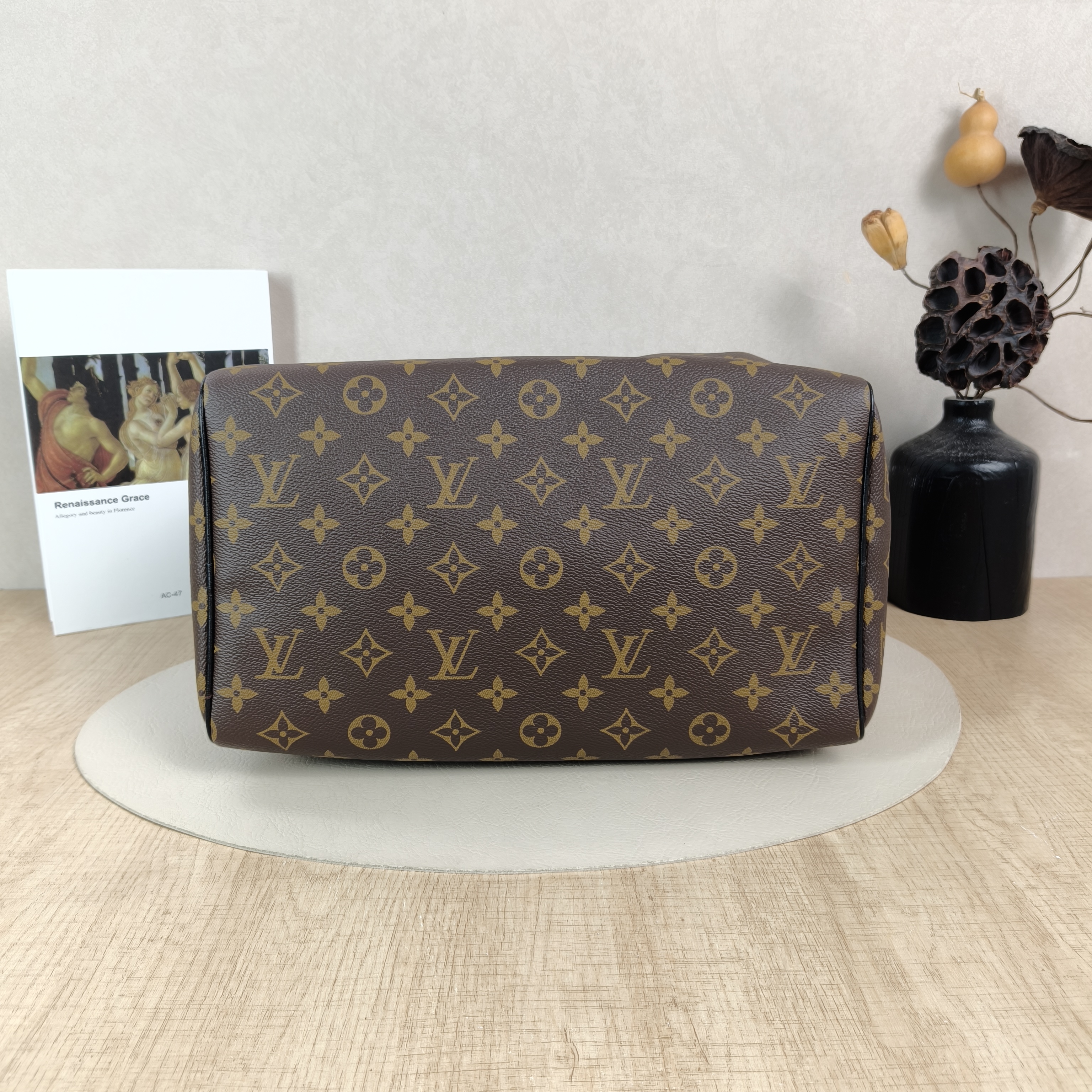 Louis Vuitton Shoulder Bag Speedy Soft 30Shoulder Strap Edition- Monogram PVC Large30 × 17 × 21 cm — cover view 4 of 5