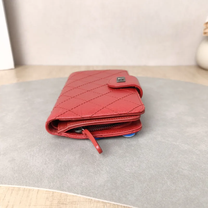 Chanel Wallet2.55Wallet Red Calfskin One Size10 × 3 × 15 cm — detail view 3 of 13