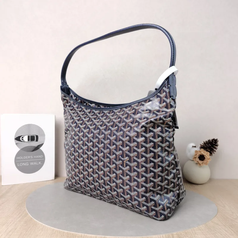 GOYARD Shoulder Bag Boheme Hobo​Blue PVC Small34 × 14 × 27 cm — cover view 2 of 6
