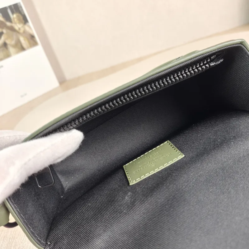 Louis Vuitton Crossbody Bag Steamer Box Green PVC Mini 18 × 6.5 × 11 cm — detail view 11 of 13