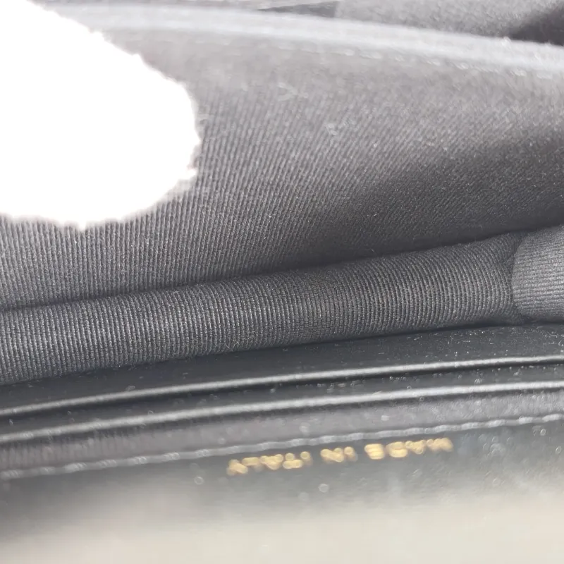 Chanel Crossbody Bag Crossbody Bag Black Grained Calfskin One Size 13 × 4 × 10 cm — detail view 9 of 13