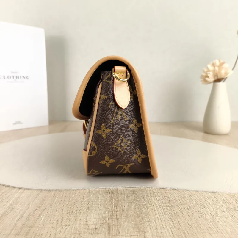 Louis Vuitton Crossbody Bag Diane Baguette Bag Shoulder Strap PVC Small 24 × 9 × 15 cm — detail view 11 of 12