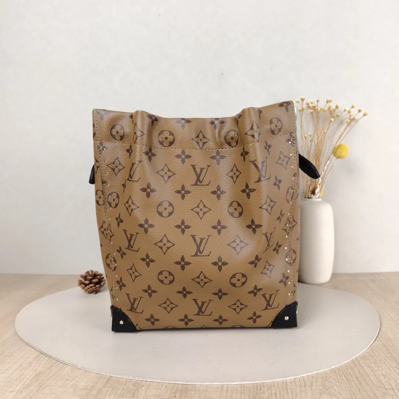 Louis Vuitton Shoulder Bag NOÉ TRUNK Monogram PVC Small 23 × 8 × 27 cm
