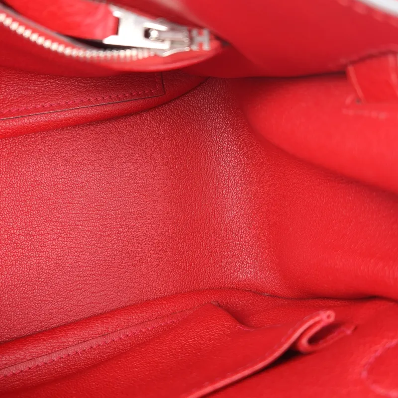 Hermès Crossbody Bag Jypsiere 28S5 Taurillon Clemence TC Calfskin Small28 × 12.5 × 23.5 cm — detail view 4 of 13