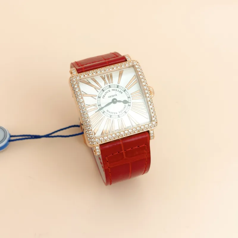 FRANCK MULLER Watch ladies'collection Collection MASTER SQUARE Watch White 18k One Size 18k 32.7*40.7 — cover view 2 of 8