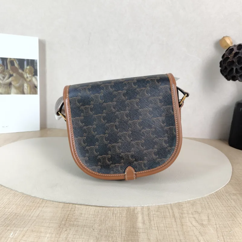 CELINE Crossbody Bag FOLCO Monogram PVC Medium 18.5 × 8 × 17 cm — cover view 5 of 5