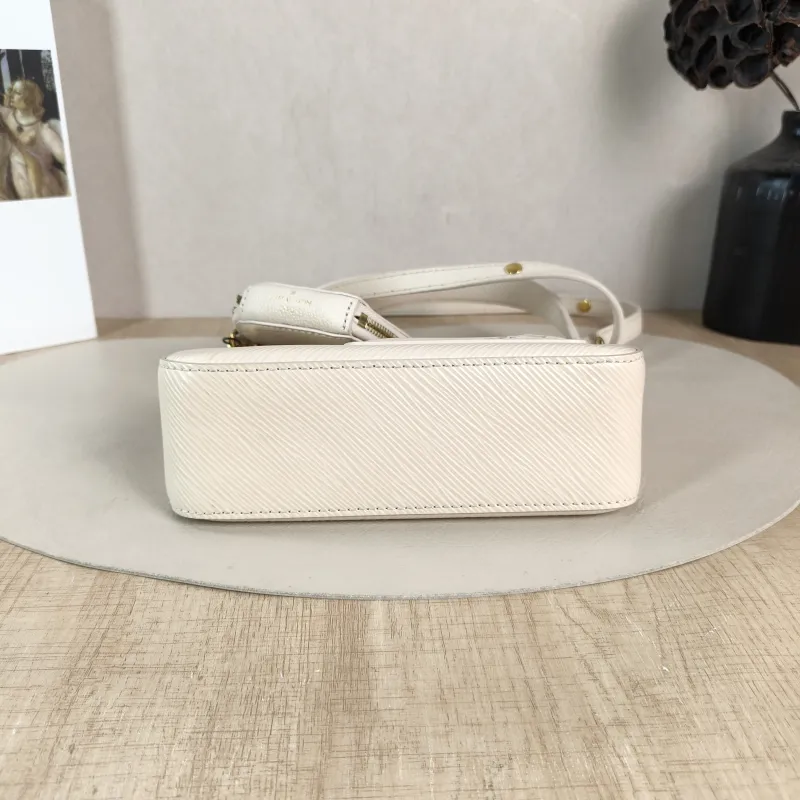 Louis Vuitton Shoulder Bag MARELLINI White Epi Embossed Calfskin Mini 19 × 6.5 × 13.5 cm — cover view 2 of 5