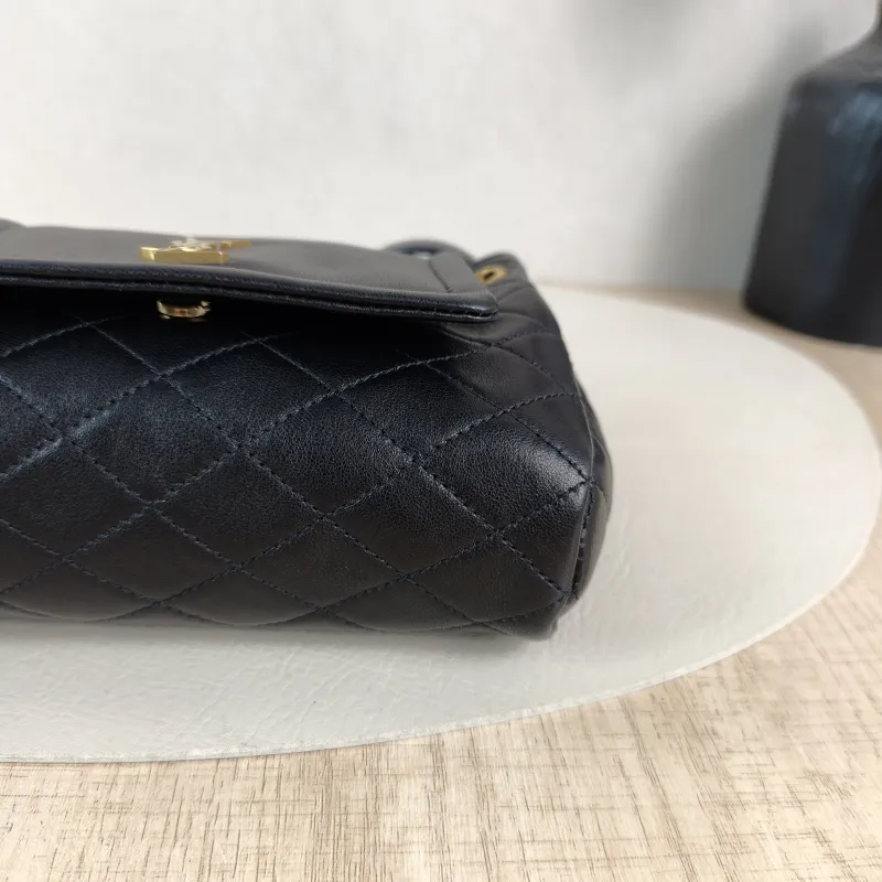 SAINT LAURENT Crossbody Bag NOLITA Black SL ambskin Mini 18 × 6 × 13 cm — detail view 13 of 13