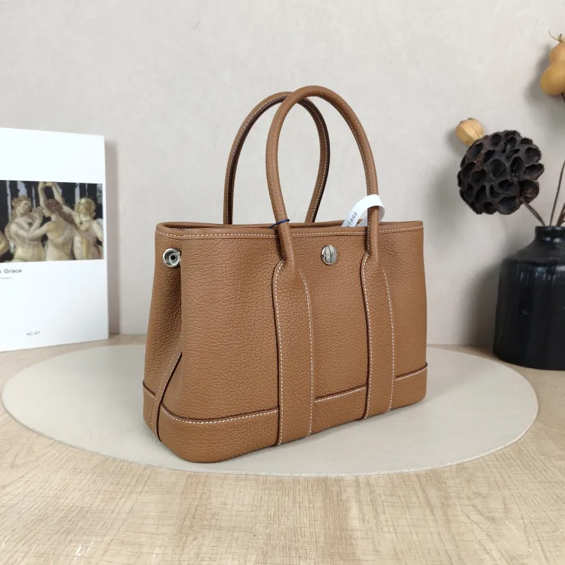 Hermès Top Handle Bag Neo Garden 23 Mini Negonda Calfskin Mini 23 × 10 × 16 cm W — cover view 6 of 6