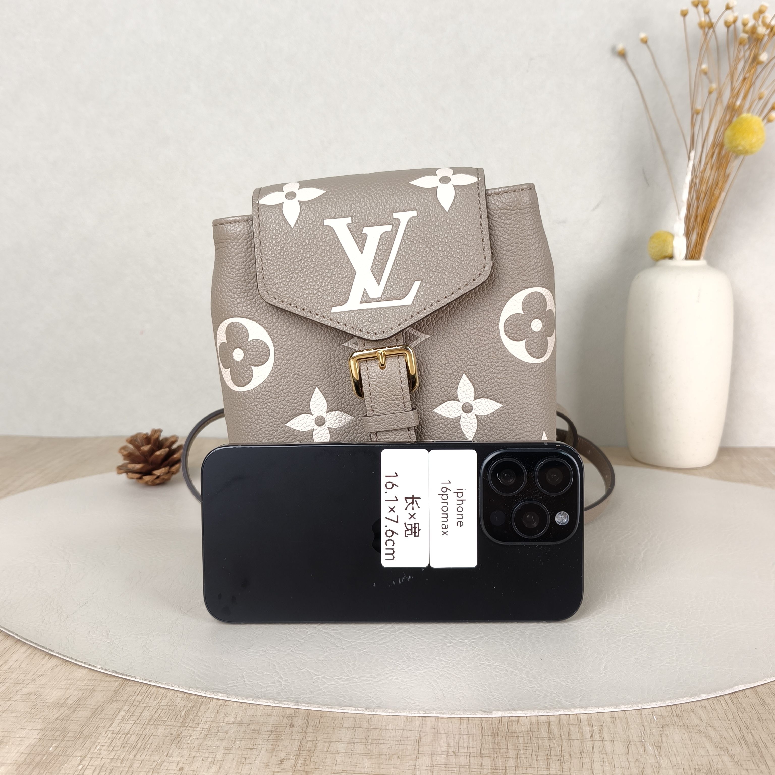 Louis Vuitton Backpack Tiny Backpack · White Calfskin13 × 8 × 19 cm — cover view 4 of 6