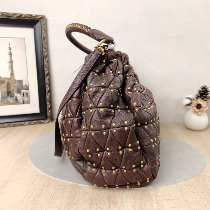 Miumiu Shoulder Bag Shoulder Baghobo Lambskin One Size44 × 14 × 29 cm — detail view 7 of 14