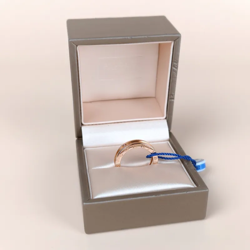 Bvlgari Ring B.zero1Collection Ring Rose Gold 18KR ose Gold One Size 55 — cover view 8 of 8
