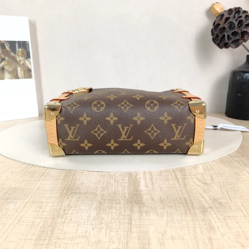 Louis Vuitton Crossbody Bag Side Trunk Box Monogram PVC Medium 23.5 × 8.5 × 16 cm — cover view 3 of 5