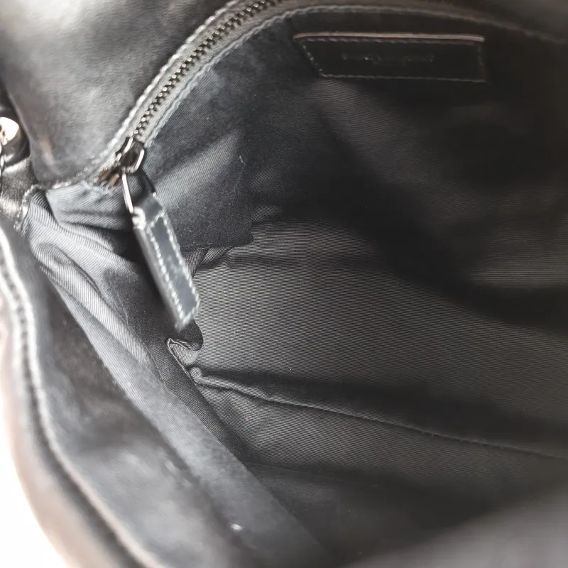 SAINT LAURENT Shoulder Bag PUFFER Black SL ambskin Small 29 × 11 × 17 cm — detail view 6 of 11