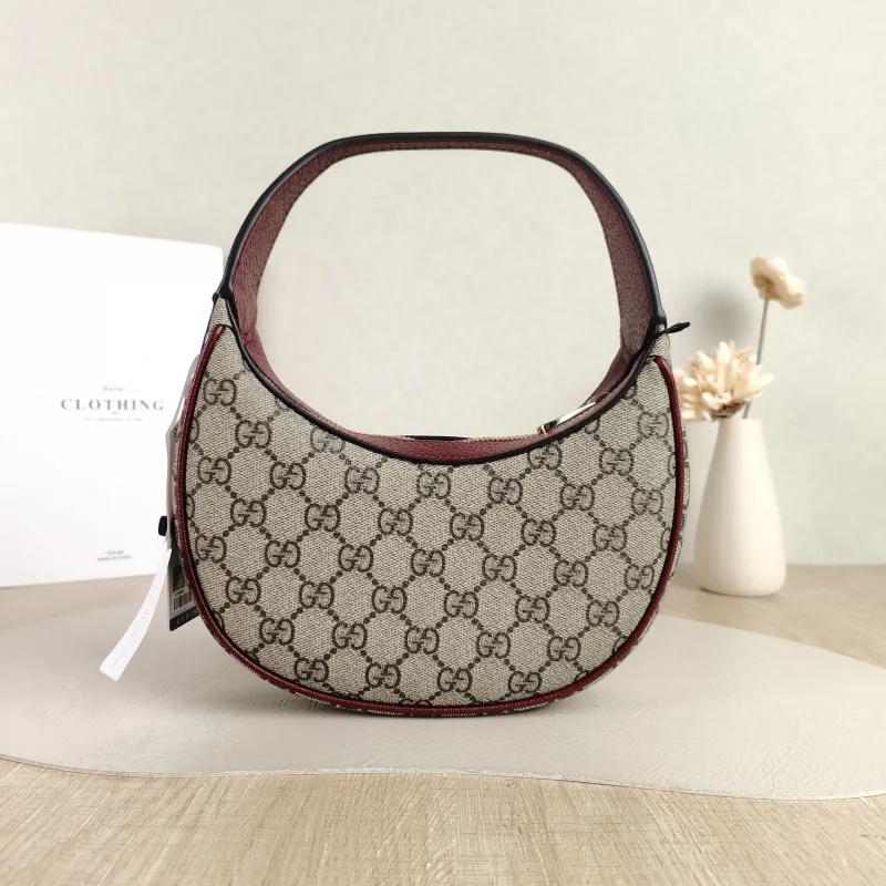 GUCCI Crossbody Bag Ophidia GG Monogram PVC Small 20 × 5 × 11 cm — cover view 3 of 5