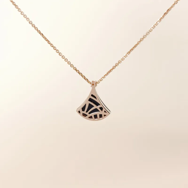 Bvlgari Necklace DIVAS’ DREAM Collection Diamond18KR ose Gold Small 43cm — cover view 8 of 9