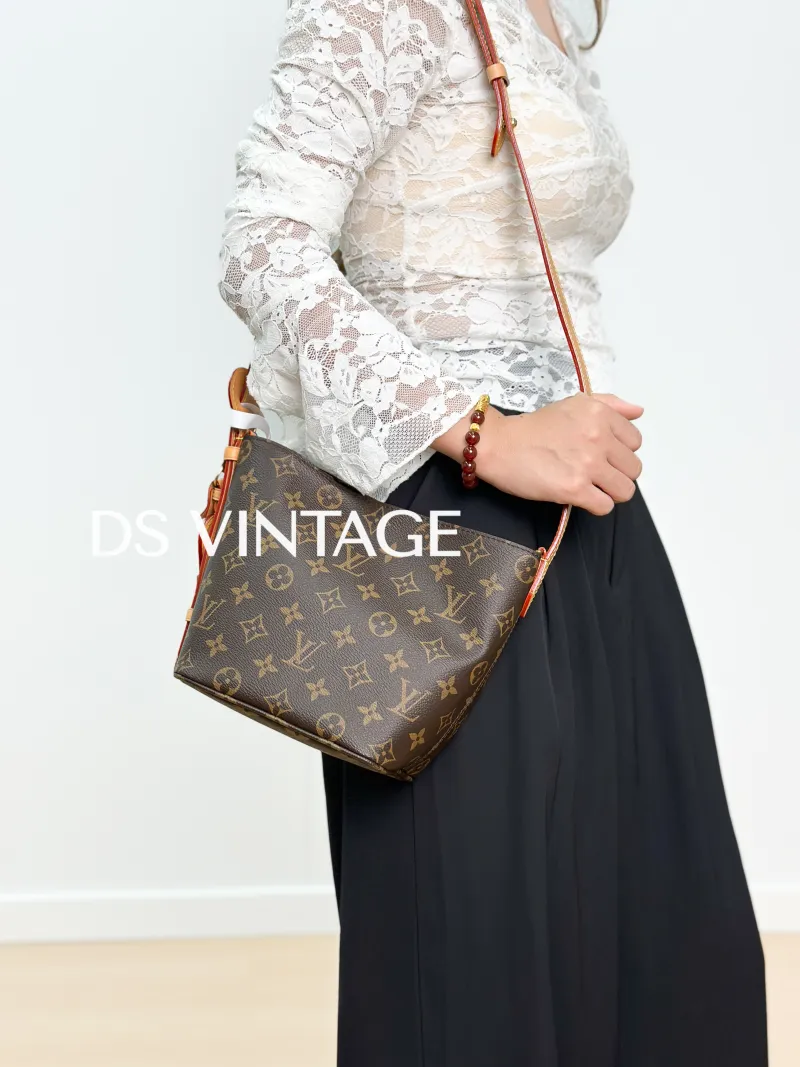 Louis Vuitton Top Handle Bag ALL IN BB Monogram PVCBB16 × 12 × 18 cm — on-model view 1 of 7