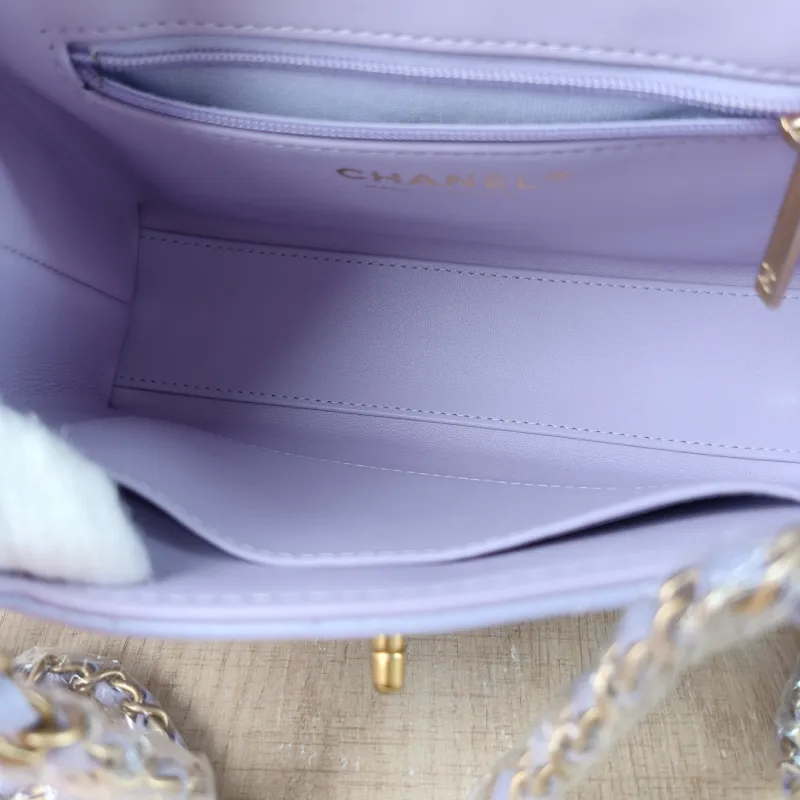 Chanel Crossbody Bag Kelly Lambskin mini19 × 7 × 13 cm — detail view 8 of 11