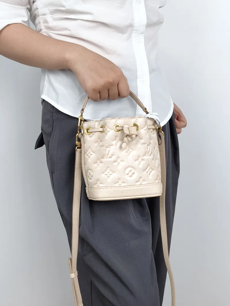 Louis Vuitton Shoulder Bag Petit Noé Bucket Bag Vintage Small 24 × 18 × 27 cm — on-model view 1 of 2